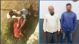 كشف ملابسات فيديو الاعتداء على سيدة بعصا خشبية في الدقهلية.. وضبط المتهمين