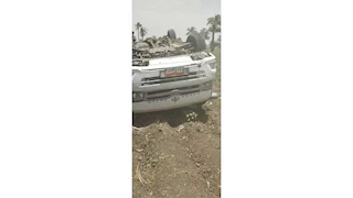 بالصور- 7 مصابين في انقلاب ميكروباص ببني سويف