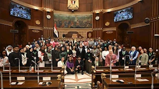 رئيس مجلس الشيوخ يلتقي المشاركين في منحة ناصر للقيادة الدولية