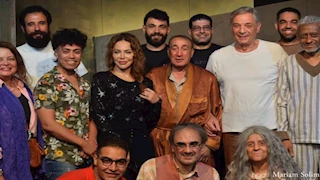 بالصور.. سوزان نجم الدين ومحمود حميدة ضمن حضور العرض المسرحي "لعبة النهاية" و"كارمن"