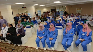 ملائكة الرحمة بالصفوف الأولى.. "أورام الأقصر" تحتفل بصنّاع الأمل في اليوم العالمي للتمريض