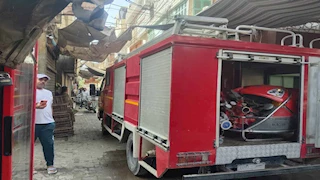 التحقيق في حريق شقة سكنية بمدينة نصر
