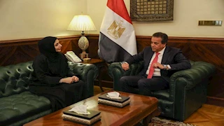 وزير الصحة يبحث مع مسؤول إماراتي تطوير الخدمات بمستشفيي الشيخ زايد وآل نهيان
