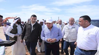 وزير النقل يتابع تنفيذ خط السكك الحديدية "بئر العبد - العريش"