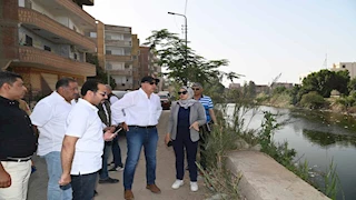 بالصور- وزير الري يتفقد حالة الري وأعمال تطهير الترع بالقليوبية