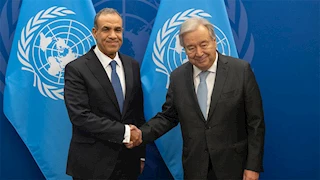 غزة والسودان من بغداد.. ماذا دار بين وزير خارجية  والأمين العام للأمم المتحدة؟