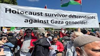 مظاهرات حاشدة في لندن دعمًا لفلسطين (صور+فيديو)
