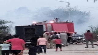 دون إصابات.. حريق هائل في إحدى المدارس الدولية بالإسكندرية 