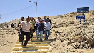 محافظ أسيوط يتفقد مقبرة "جفاي – حابي الأول" تمهيدًا لتحويلها إلى مزار سياحي -صور