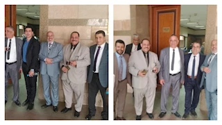 التزام كامل بالإضراب.. محامو القليوبية يحتجون على ارتفاع الرسوم القضائية -صور