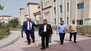 رئيس جامعة أسيوط الجديدة التكنولوجية يتفقد سير امتحانات نهاية العام -صور