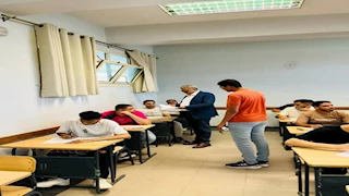 باستعدادات استثنائية.. صور من امتحانات نهاية العام بجامعة حلوان التكنولوجية