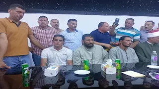 الكفن يُنهي خصومة ثأرية بقرية إسطنها في المنوفية (فيديو وصور)