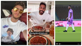 ستوري نجوم كرة القدم.. كهربا بالكشري.. وميدو بالزي الخليجي.. ونيولوك نيمار