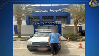 فيديو كارثي.. طفل يقود سيارة "ربع نقل" على طريق التجمع والأمن يضبطه