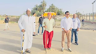 وزير الرياضة يتفقد مركز شباب غرب سهيل بأسوان -صور