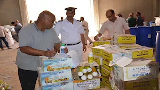 ضبط مخزن لتعبئة مبيدات زراعية مسرطنة بالمنطقة الصناعية بجمصه في الدقهلية