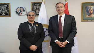 رئيسة "القومي للمرأة" تستقبل المدير الإقليمي لهيئة الأمم المتحدة للمرأة 