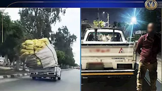 "حمولة قاتلة".. ضبط قائد سيارة نقل عرض الأرواح للخطر في الإسماعيلية