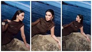 بالصور.. هدى الإتربي تخطف الأنظار أمام البحر بمدينة "كان" الفرنسية