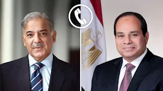 الرئيس السيسي يتلقى اتصالا من رئيس الوزراء الباكستاني تناول القضايا الإقليمية