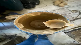 بالصور- ضبط 625 كيلو طحينة مغشوشة داخل مخزن بالقليوبية