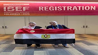 طالبتان مصريتان تحصدان المركز الثاني عالميًا في Regeneron ISEF 2025
