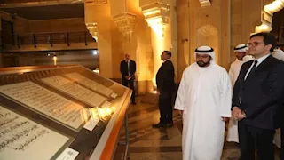 وزير الثقافة يبحث مع ولي عهد الفجيرة آليات التعاون الثقافي وصون التراث