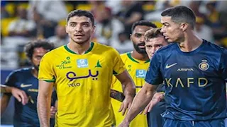 "خروج شريف و رونالدو يصلح الخطأ"..  الخليج يسقط أمام النصر بثنائية في دوري روشن 