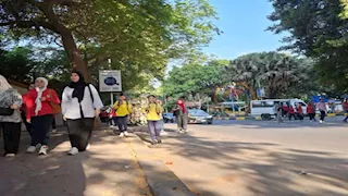 22 صورة ترصد انطلاق امتحانات صفوف النقل بالدقي