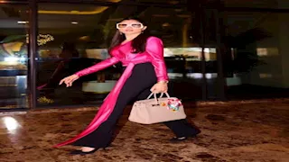 مي عمر تنشر صورًا من مشاركتها في فعاليات "أقوى نساء" بالرياض