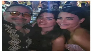 أمير شاهين ينشر 12 صورة من عيد ميلاد أسماء جلال 