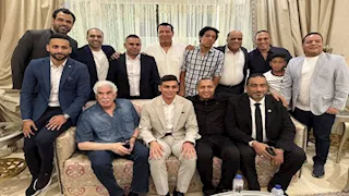 خطوبة حفيد حسن شحاتة بحضور نجوم الرياضة