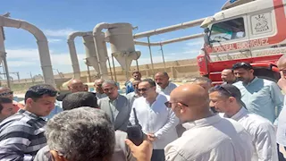 محافظ أسيوط يعلن انتهاء موسم حصاد القمح بتوريد 147 ألف طن