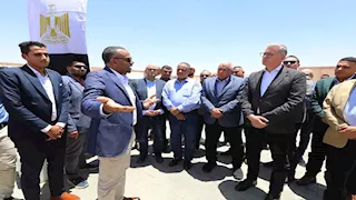وزير البترول يفتتح محطة "طاقة غاز" المغذية لمدينة الخارجة بالوادي الجديد