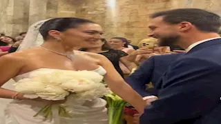 الصور الأولى من حفل زفاف الفنانة اللبنانية ستيفاني عطالله