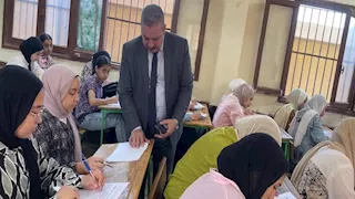  إحالة معلمة بالقليوبية حاولت تصوير امتحان رياضيات 3 ابتدائي للتحقيق 