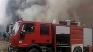 حريق محدود في مستشفى دار السلام المركزي بسوهاج 