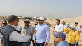 بالصور- اكتشاف كنز أثري جديد في البر الغربي بالأقصر