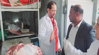 بالصور- ضبط كبدة ولحوم المستوردة قبل ترويجها على أنها بلدية ببورسعيد