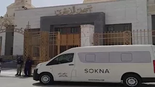 وصول جثمان أحمد الدجوي إلى مسجد جامعة MSA لتشييع جنازته 