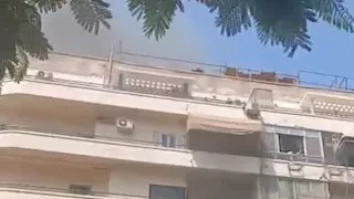 إخماد حريق داخل مطبخ أحد المطاعم في مصر الجديدة