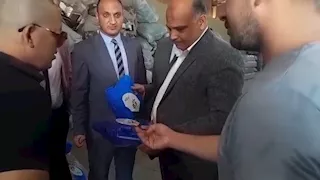 ضبط مصنع يعيد تدوير زيوت السيارات المستعملة في بني سويف