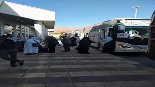 مغادرة آخر أفواج الحج البري من ميناء نويبع واكتمال الموسم بنجاح