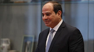 "الجمل" يقدم درع اتحاد نقابات عمال مصر للرئيس السيسي