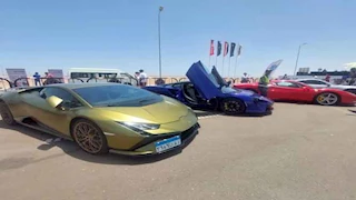 50 سيارة خارقة في "تسارع الأساطير".. انطلاق سباق السيارات فائقة السرعة بشرم الشيخ