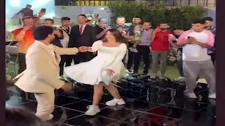 22 صورة.. رقص هايدي رفعت ومصطفى منصور بحفل خطوبتهما