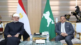 المفتي يشارك في احتفالية تكريم حفظة القرآن الكريم من أبناء قرية أم الزين بالشرقية