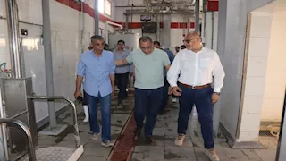محافظ القليوبية يتفقد المجازر استعدادًا لعيد الأضحى -صور