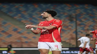 أرقام.. سر وشم وسام أبو علي بعد تألقه في مباراة الأهلي والمصري
